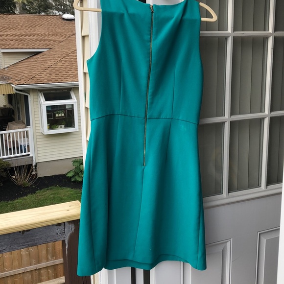 LOFT dress blue green size 6 business & work style - Picture 2 of 7